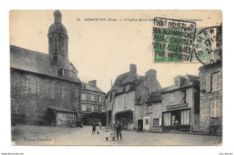 Rue de la Poterne et place du commerce
